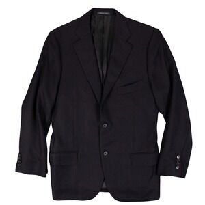 ISAIA Napoli Sport Coat Blazer Mens 42R Textured 100% Wool Italy 3 Roll 2